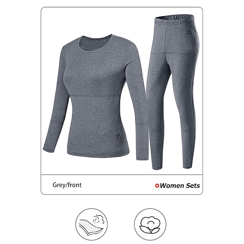 28 Area Heated Thermal Shirt Male Heated Thermal Underwear Woman/Men Winter  Moto Jacket Heating Underwear Suit USB Electric Heating Clothes 2024 -  $89.99