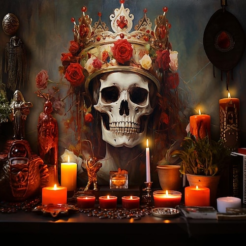 

Halloween gothique suspendu tapisserie mur art grande tapisserie murale décor photographie toile de fond couverture rideau maison chambre salon décoration halloween décorations