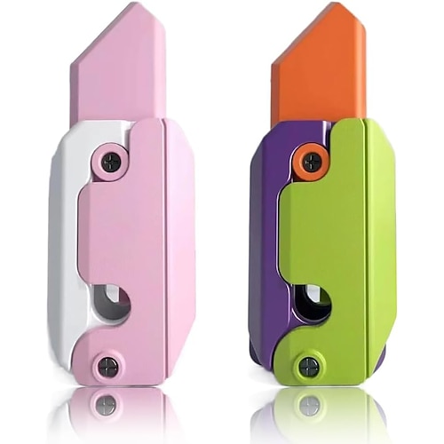 

Couteau de jouets fidget d'impression 3D, jouets de fidget de couteau sensoriel pour enfants adultes, jouet de soulagement du stress anxieux, parfait pour l'autisme et ajouter