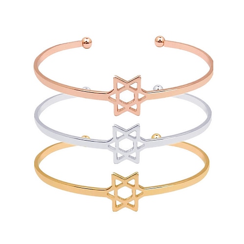 

Women's Bracelets Fashion Outdoor Star Bracelets Bangles