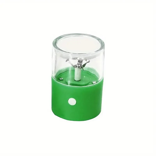Macina Erbe Portatile 63 Mm 4 Strati Con Coperchio Trasparente – Macinino In Lega Con Setaccio E Raschietto Polline (viola)
