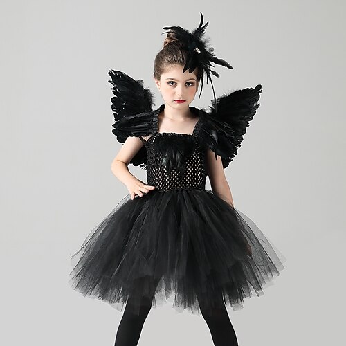 

Cosplay Kleid Cosplay Kostüm Tutu Kinder Mädchen Cosplay Halloween Leistung Party Halloween Halloween Karneval Maskerade Einfache Halloween-Kostüme