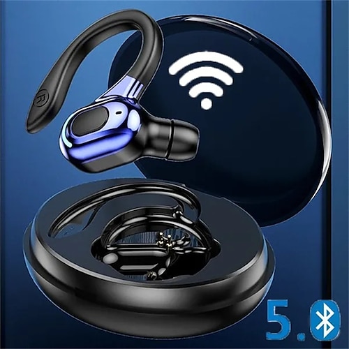 

Oreilles suspendues casque Bluetooth super longue veille écouteurs intra-auriculaires étanches casque de mouvement sans fil stéréo réduction du bruit bouchons d'oreilles adaptés à la conduite de la