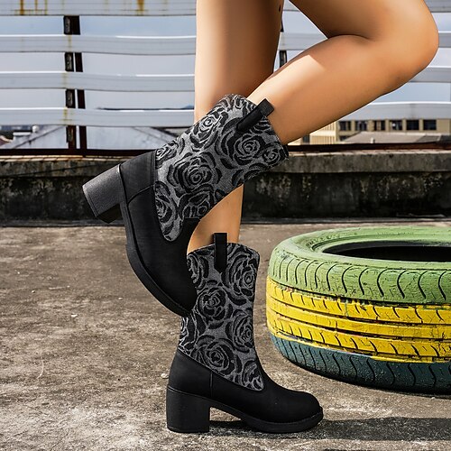 Office mid calf boots hotsell