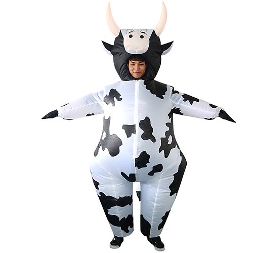 

cow Cosplay Costume Party Costume Inflatable Costume Adults' Men's Women's One Piece Cosplay Performance Party Carnival Masquerade Easy Halloween Costumes