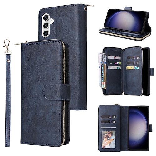 Magnetic Wallet Leather Case for Samsung Galaxy S22 S23 S21 S20 Plus Note20  Ultra A23 A22 A32 A13 A52 A72 A53 Flip Stand Cover