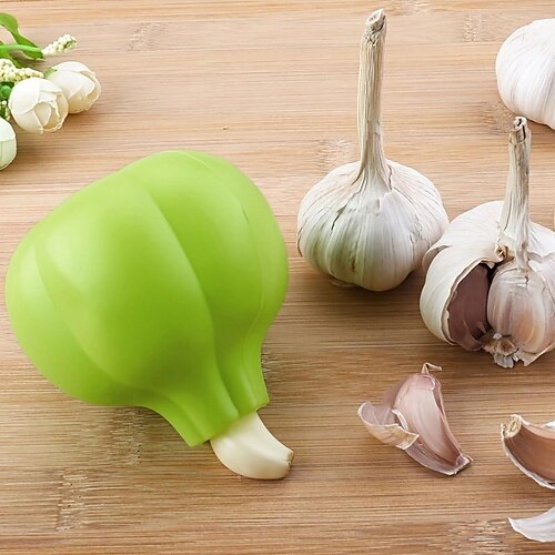 1pc Garlic Peeling Machine Creative RV Kitchen Silicone Soft Garlic Peeler  Garlic Peeling Tool Simple And Convenient Kitchen Gadget, Kitchen Stuff