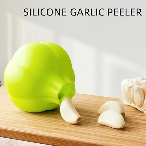 1pc Garlic Peeling Machine Creative RV Kitchen Silicone Soft