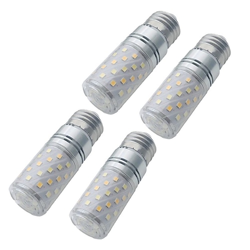 

4pcs 8w luzes de milho led 500-800 lm e27 /e14/e12/b22 t60 contas de led smd 2835 110-240v