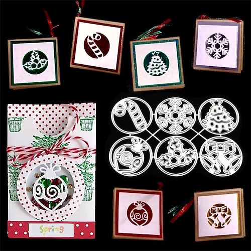 

Créez de magnifiques objets artisanaux avec des matrices de découpe en métal en forme de flocon de neige de Noël – Parfaites pour la fabrication de cartes, le scrapbooking, l'estampage. plus!