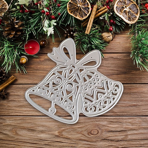 

Kreieren Sie wunderschöne Bastelarbeiten mit den Stanzformen für Weihnachtsglocken aus Metall – perfekt für die Kartenherstellung, Scrapbooking und Stempeln mehr!