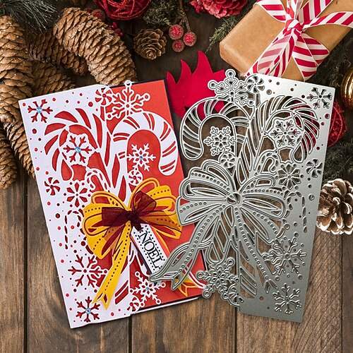 

Create Christmas Deer with Metal Cutting Dies - Perfect for Card Making, Scrapbooking, Stamping More!