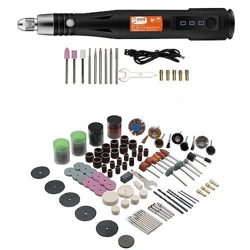 15000RPM Mini Drill Electric Drill Handheld USB Engraving Pen Polishing  Machine With Dremel Rotary Tool Accessories DIY Tools 2024 - US $37.79