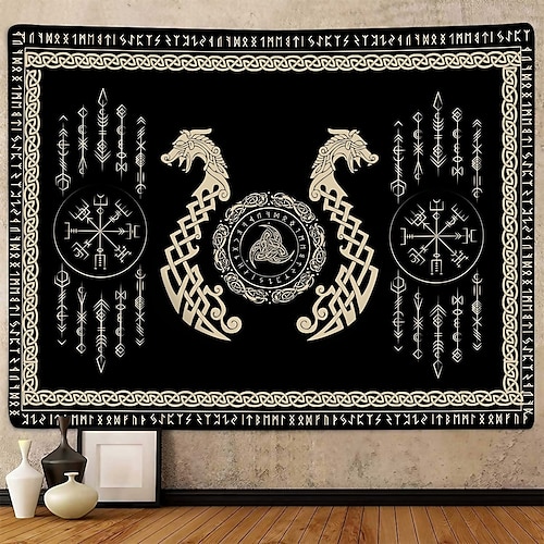 Viking Decorations Home, Viking Decoration Tapestry