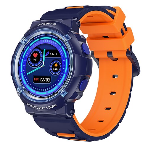 

iMosi HT19 Montre intelligente 1.2 pouce Smartwatch Montre Connectée Bluetooth Podomètre Rappel d'Appel Moniteur d'Activité Compatible avec Android iOS enfants Imperméable Contrôle des Fichiers