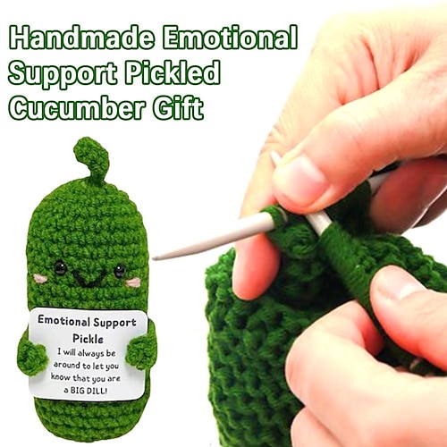 Handmade Emotional Support Pickle