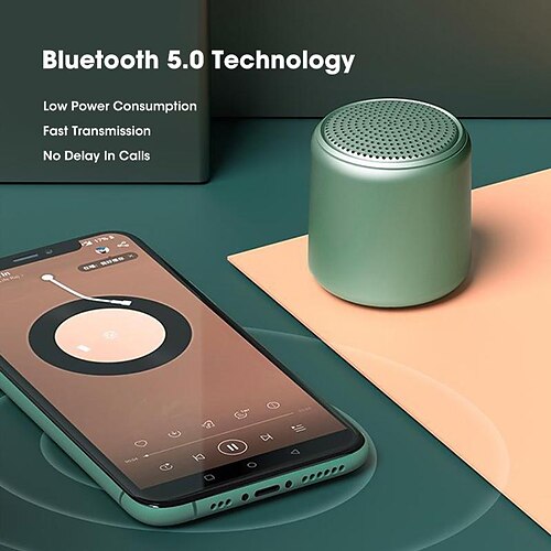 

Mini haut-parleur bluetooth tws, couleur bonbon macaron, haut-parleur créatif sans fil, mini haut-parleur de caisson de basses portable pour l'extérieur