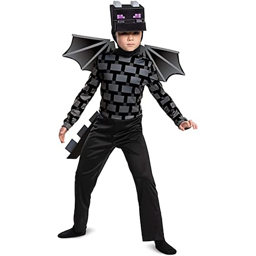Minecraft Dragon Cosplay Costume Party Costume Kid's Boys Cosplay  Performance Party Halloween Halloween Carnival Masquerade Easy Halloween  Costumes 2024 - $27.99