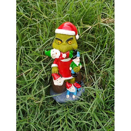 

Christmas Eating Dwarf Decorative Ornaments, Resin Ornaments, Christmas Tree Ornaments, Garden Ornaments, Halloween Creative Ornaments