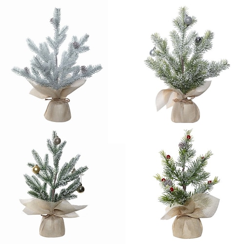 

2023 Christmas decoration artificial holiday mini cedar Christmas tree decoration suitable for commercial center window decoration home decoration interior decoration theme party decoration