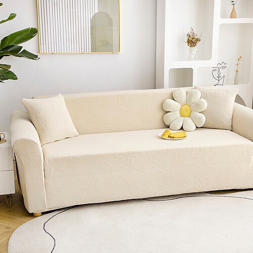 

Stretch Couch Covers Sectional Sofa Cover For Dogs Pet, Farmhouse Slipcovers For Love Seat, L Shaped,3 Seater, U Shaped, Arm Chair Washable Couch Protector