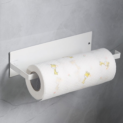 1pc Cabinet Hanging Paper Towel Holder