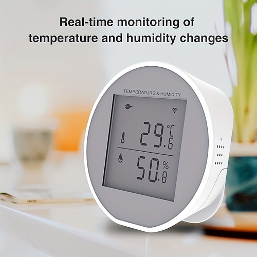 

Tuya wifi sensor de temperatura y humedad baja temperatura y alarma de congelación dispositivo de seguridad para el hogar