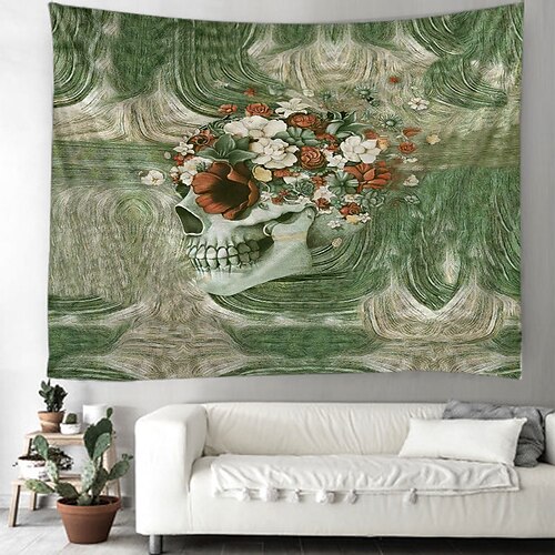 

Tapiz de patrón de halloween, tapiz colgante de pared, alfombra de pared, arte de pared, decoración de pared, tapiz, decoración de pared