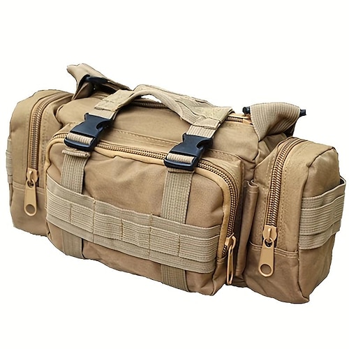 Nylon Outdoor Crossbody Bag Fishing Climbing Hiking Camping Shoulder Bags  Waterproof Military Tactical Pouch Bag 2024 - CHF21