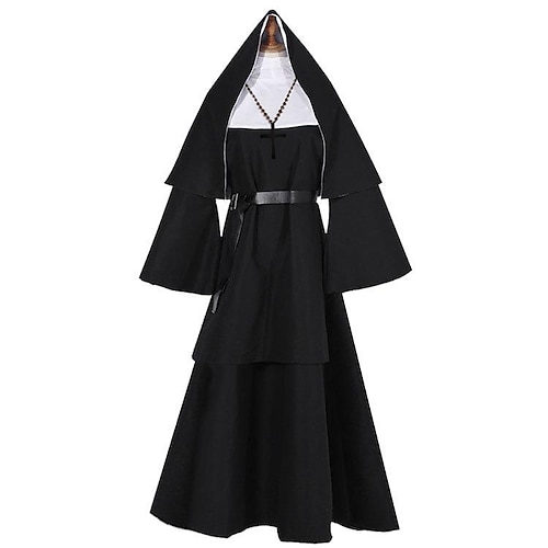 

The Nun Zombie Cosplay Costume Masquerade Adults' Women's Cosplay Party / Evening Halloween Carnival Masquerade Easy Halloween Costumes