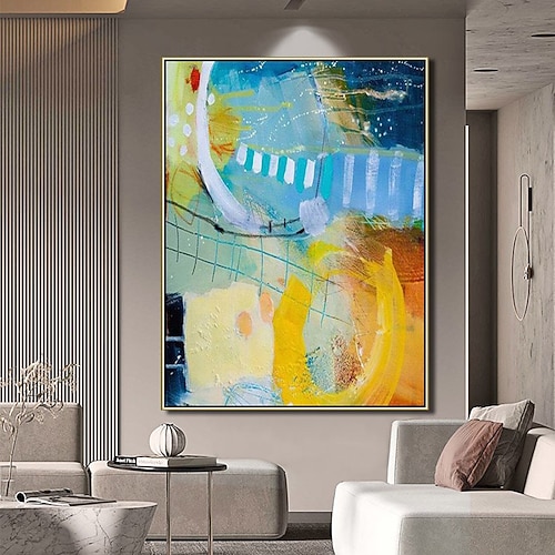 2026年 油絵 100% 手描き油絵手作り壁アート抽象絵画オリジナル絵画