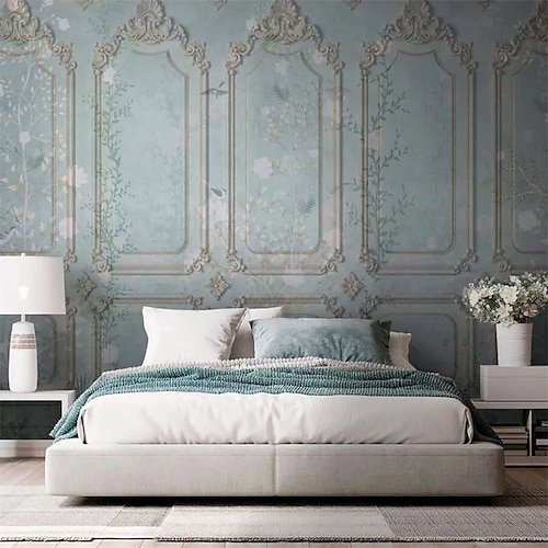 

Mural Wallpaper Wall Sticker Art Drawing Smoke Background Pvc / Vinyl Suitable For Living Room Bedroom Restaurant Hotel Wall Decoration Art Home Decor