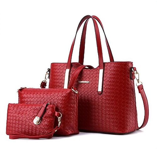 4pcs/set Women Ladies Leather Handbag Shoulder Tote Purse Satchel Messenger  Bag | eBay
