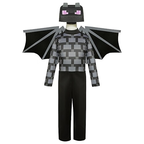 Kids Ender Dragon Costume - Minecraft 