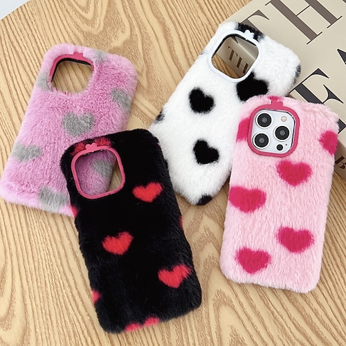 

Phone Case For iPhone 15 Pro Max Plus iPhone 14 13 12 11 Pro Max Mini SE X XR XS Max 8 7 Plus Novelty Back Cover Shockproof Plush TPU Plush