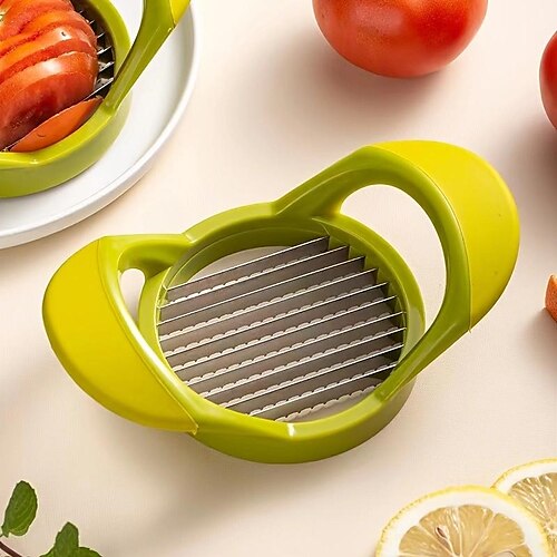 1pc Tomato Slicer Holder,Lemon Cutter,Round Fruits Vegetable