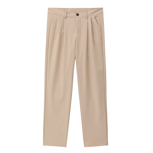  Herren Anzughosen Hose Hosen Hose Sommerhosen Freizeithose Vordertasche Gerade geschnitten Glatt Komfort Hochzeit Geschäft Casual Modisch Klassisch Schwarz Marineblau Mikro-elastisch