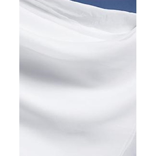  Femmes Jambe large Pantalons Vacances Streetwear Léger Longueur complète Taille haute Uni Taille Élastique Coupe haute Respirabilité Confortable Micro-Élastique Extérieur Fête Tenue quotidienne Noir