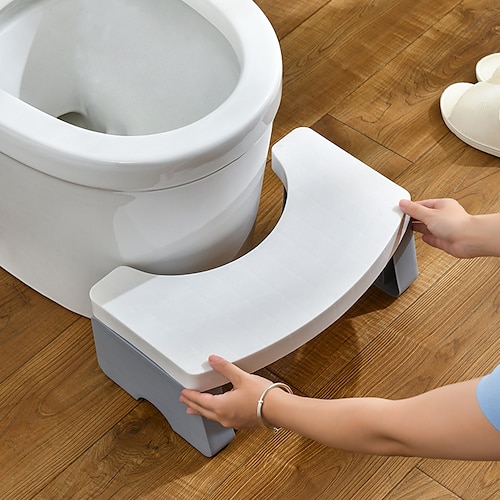 Tabouret de toilette Tabouret accroupi de salle de bain portable pour  toilettes