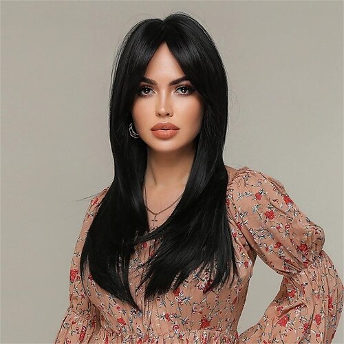 

Long Wavy Blonde Wig Synthetic Wigs For Women Middle Part Curly Blonde Wigs Natural Looking Silk Fully Heat Resistant Synthetic Wig
