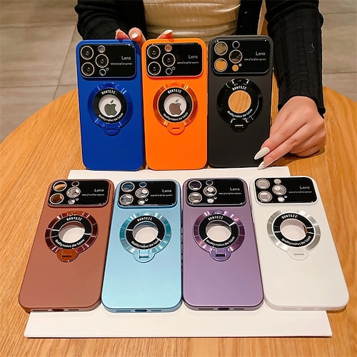 

teléfono Funda Para iPhone 15 Pro Max Plus iPhone 14 Pro Max iPhone 13 12 11 Pro Max Con Magsafe con Soporte Protector de cuerpo completo ABS PC