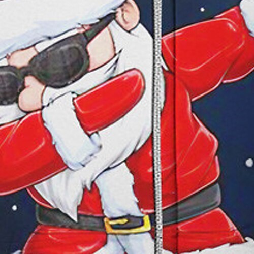  Jongens 3D Kerstman Eland Trui met capuchon Jas Overkleding Lange mouw 3D-afdrukken Herfst Winter Modieus Streetwear Stoer Polyester Kinderen 3-12 jaar Buiten Casual Dagelijks Normale pasvorm