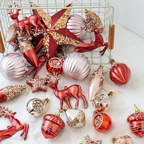 

Weihnachtskugelförmige Kugel, Weihnachtsbaumdekoration, hängende Dekorationen, Fensterdekoration, Weihnachtsdekorationen, hängende Dekorationen