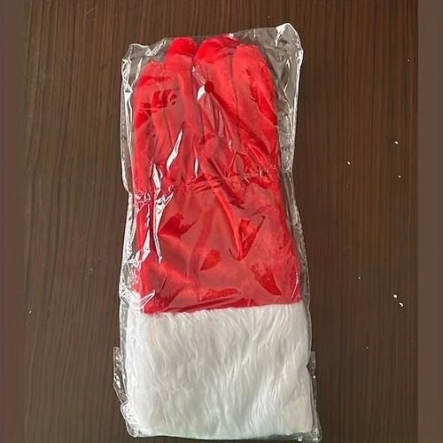  Mikulás Mrs.Claus Kesztyűk Női Karácsony Karácsony Újév Kesztyűk