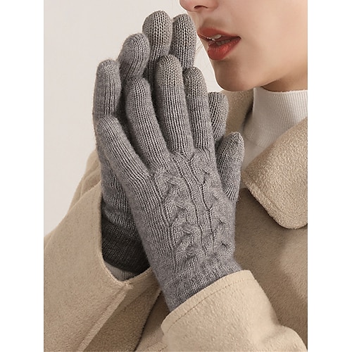 

Damen Modisch Outdoor Einfarbig Handschuhe