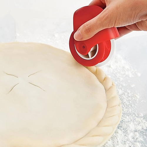 

1pc Easy-to-Use Pizza Pie Curler - Perfect for Decorating and Baking Pizza and Pastry Crusts