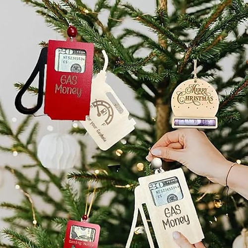 

Funny Gas (Shopping) Money Holder Ornament Christmas Tree Pendant 1PC 10CM Car Pendant Home Tree Decoration Christmas Tree Ornament Home Decor 1pc