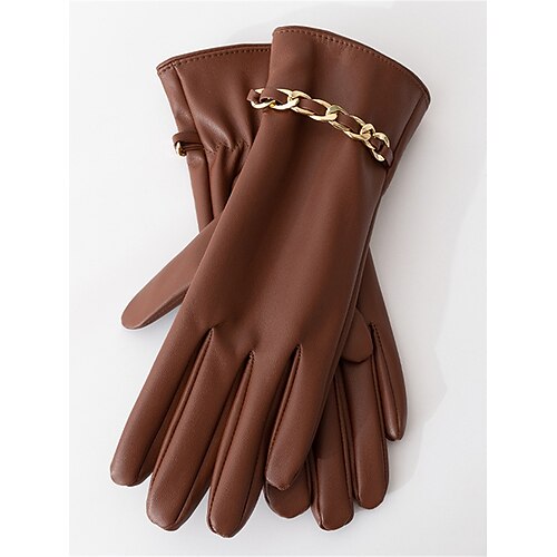 

Femme Actif Extérieur Couleur monochrome Gants