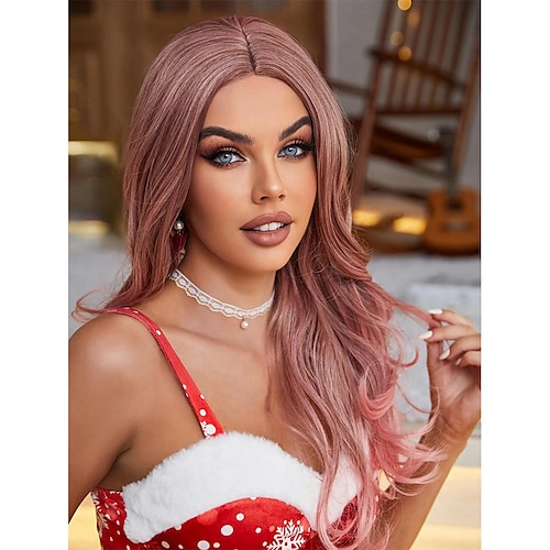 

Christmas Long Curly Synthetic Wig Party Wigs