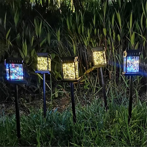 

2pcs 1PC Solar Powered Ground Mounted Dual Purpose Outdoor Garden Landscape Lights Retro Palace Lights Wind Lights Sky Stars Holiday Parties Star Lights Candle Lights Palace Lights